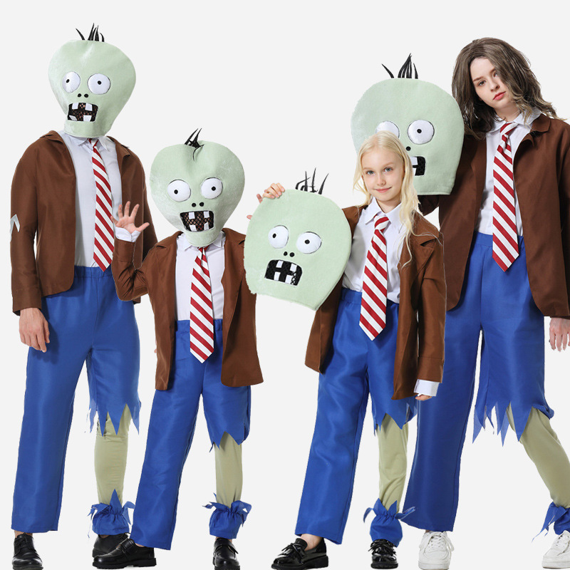 Plant Parent Halloween Costume - Eltern-Kind-Partnerlook Halloween Pflanzen vs. Zombies Kostüm
