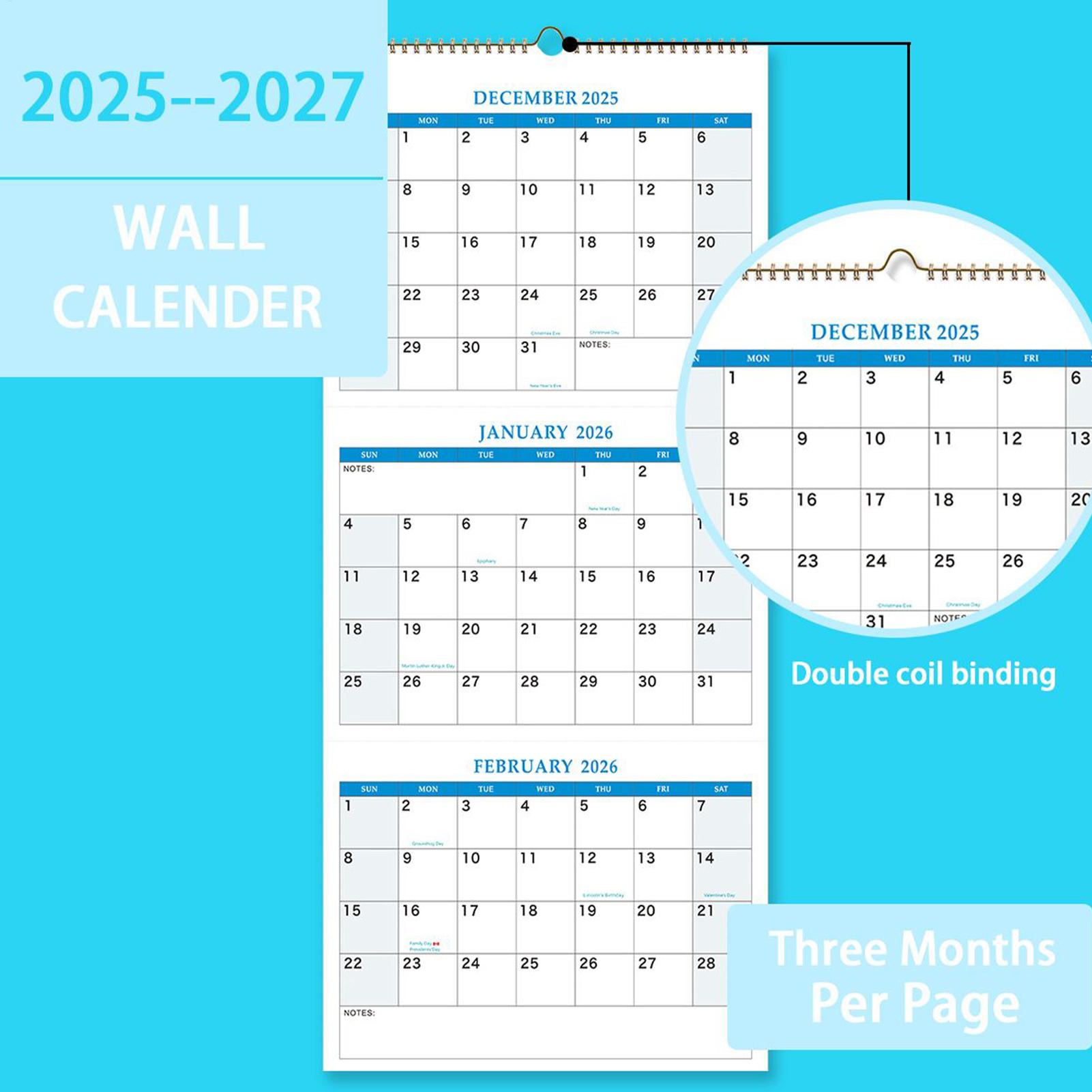 2026 Großer Wandkalender 3-Mon – Planned Parenthood Bewertung und Preis